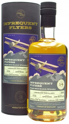 Linkwood Infrequent Flyers Single Cask # 6144 2006 14 year old