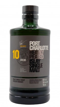 Port Charlotte Heavily Peated 10 year old