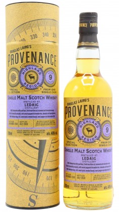 Ledaig Provenance Single Cask #14111 2010 9 year old