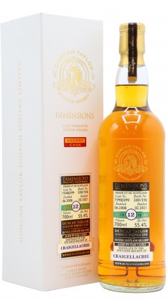 Craigellachie Dimensions Single Cask #75900399 2008 12 year old