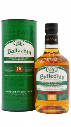 Ballechin Peated Single Malt Scotch 10 year old