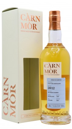 Glen Ord Carn Mor Strictly Limited - Bourbon Cask Finish 2012 8 year old