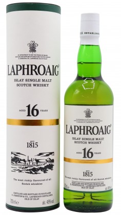 Laphroaig Islay Single Malt Scotch 16 year old