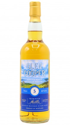 Teaninich Glen Cooper Single Malt 5 year old