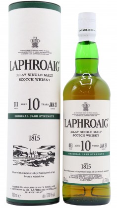 Laphroaig Cask Strength Batch 013 10 year old