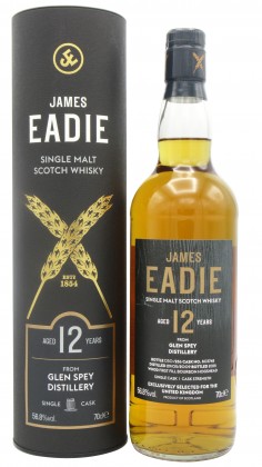 Glen Spey James Eadie Single Cask #803748 (UK Exclusive) 2009 12 year old