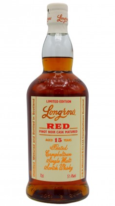 Longrow Red Pinot Noir Cask 2022 Release 15 year old
