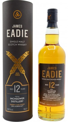 Inchgower James Eadie Single Cask #348039 12 year old