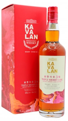 Kavalan Triple Sherry Cask Single Malt Taiwanese
