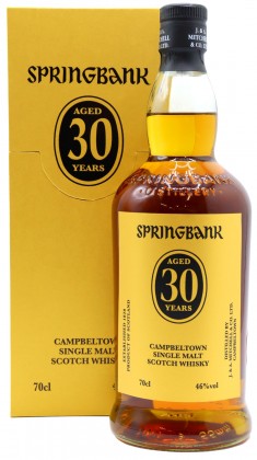 Springbank Cambeltown Single Malt 2022 Edition 30 year old