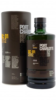 Port Charlotte SC:01 Heavily Peated - Sauternes Cask Finish 2012 9 year old