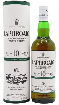 Laphroaig Cask Strength Batch 015 10 year old