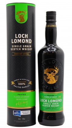 Loch Lomond Single Grain Peated Scotch