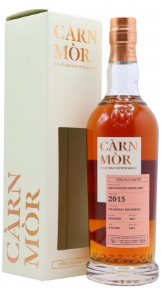 Miltonduff Carn Mor Strictly Limited - Pedro Ximenez Cask Fin 2015 6 year old