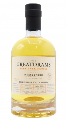 Invergordon Great Drams Rare Cask Series 2002 20 Year Old