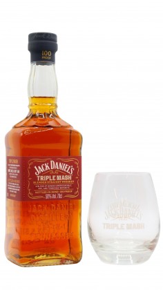 Jack Daniel's Glass & Triple Mash