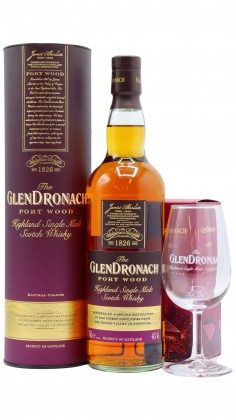 Glendronach Copita Glass & Port Wood