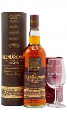 Glendronach Copita Glass & Traditionally Peated
