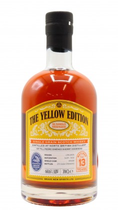 North British The Yellow Edition Single Cask #316281 2009 13 year old