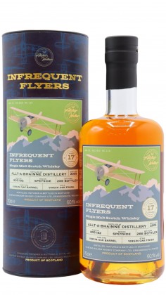 Allt-a-Bhainne Infrequent Flyers - Virgin Oak Finish 2005 17 year old
