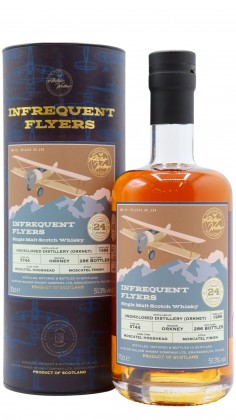 Undisclosed Orkney Infrequent Flyers - Moscatel Finish 1999 24 year old