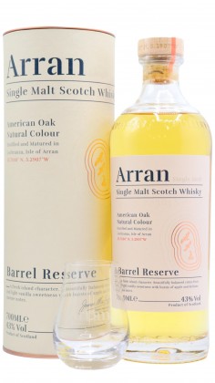 Arran Branded Glass & Barrel Reserve