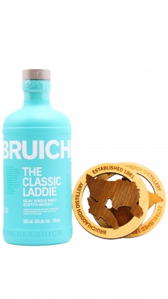 Bruichladdich The Classic Laddie & Coasters Gift Pack