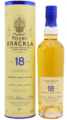 Royal Brackla Highland Single Malt 18 year old