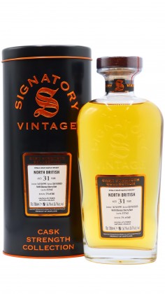 North British Signatory Vintage - Cask Strength Single Grain 1991 31 year old