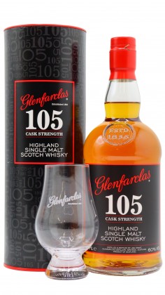 Glenfarclas Glencairn Glass & 105 Cask Strength