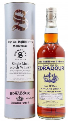 Edradour Signatory Vintage - Single Malt Scotch 2014 10 year old