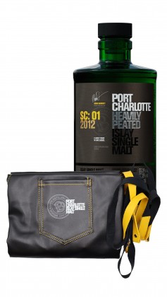 Port Charlotte Apron & SC:01 Heavily Peated - Sauternes Cask Fini 2012 9 year old