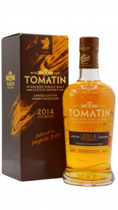 Tomatin Sherry Collection - Manzanilla Cask 2014 10 year old