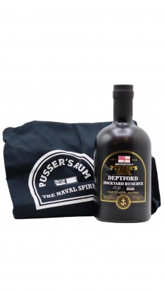 Pusser's Branded T-Shirt & Deptford Dockyard Reserve - Limi Rum