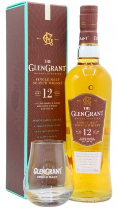 Glen Grant Spey Tasting Glass & Single Malt Scotch 12 year old