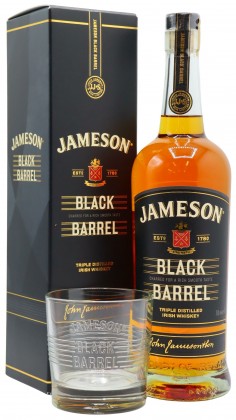 Jameson Glass & Black Barrel