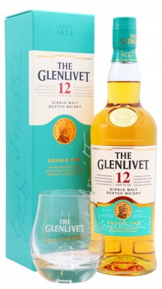 Glenlivet Glass & Speyside Single Malt 12 year old