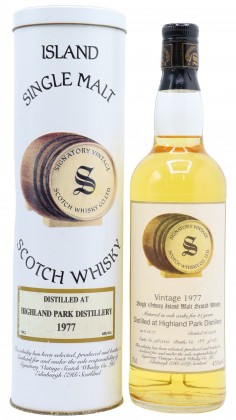 Highland Park Signatory Vintage Single Cask #9617005 1977 21 year old