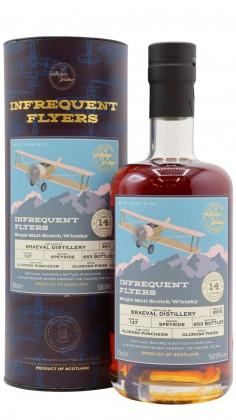 Braeval Infrequent Flyers - Single Cask #127 2010 14 year old