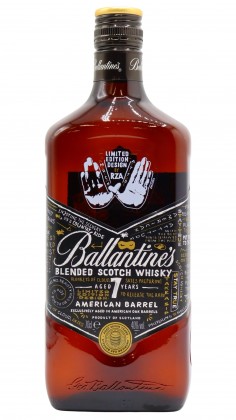 Ballantines American Barrel x RZA Limited Edition Blended Scot 7 Year Old