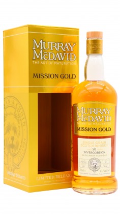 Invergordon Murray McDavid Mission Gold Series Single Bourbon 1972 50 Year Old