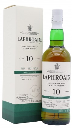 Laphroaig Cask Strength Batch 017 10 Year Old