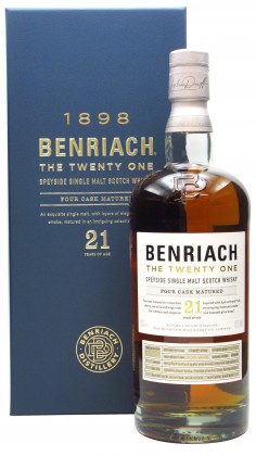 Benriach The Twenty One Speyside Single Malt 21 year old