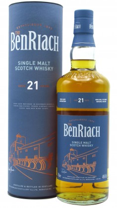 Benriach Single Malt Scotch (Old Bottling) 21 year old