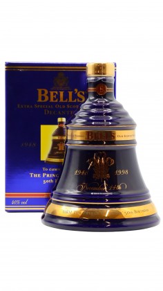 Bell's Decanter Prince of Wales 50th Birthday 8 year old