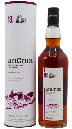 anCnoc Highland Single Malt 18 year old