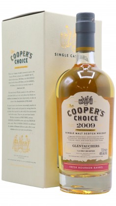 Glentauchers Cooper's Choice - Single Bourbon Cask #700424 2009 7 year old