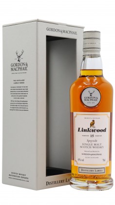 Linkwood Gordon & MacPhail - Distillery Labels (43% ABV) 15 year old