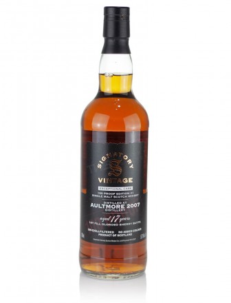 Aultmore 17 Year Old 2007 Signatory Exceptional Cask Edition #1