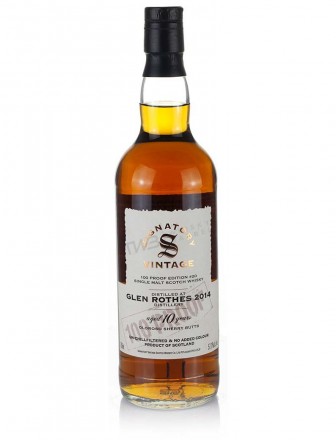 Glenrothes 10 Year Old 2014 Signatory 100-Proof Edition #20